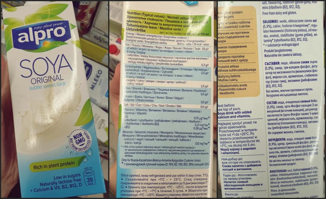 Napój sojowy Biedronka – poznaj smaki i wartości odżywcze